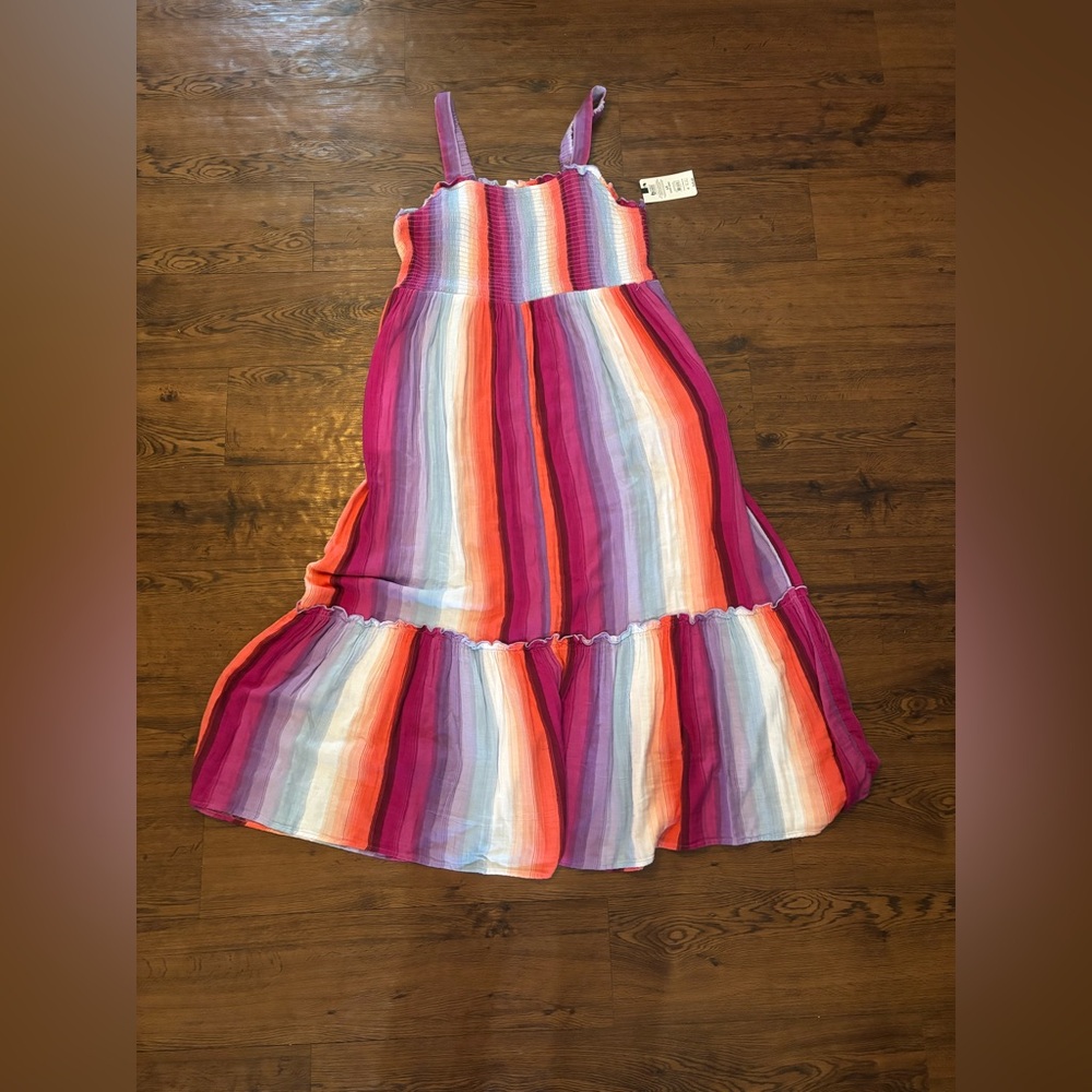 Colorful Striped Dress